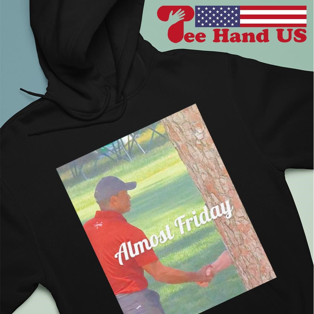 Tiger Woods Sex During Masters tree handshake almost friday shirt, hoodie,  sweater, long sleeve and tank top