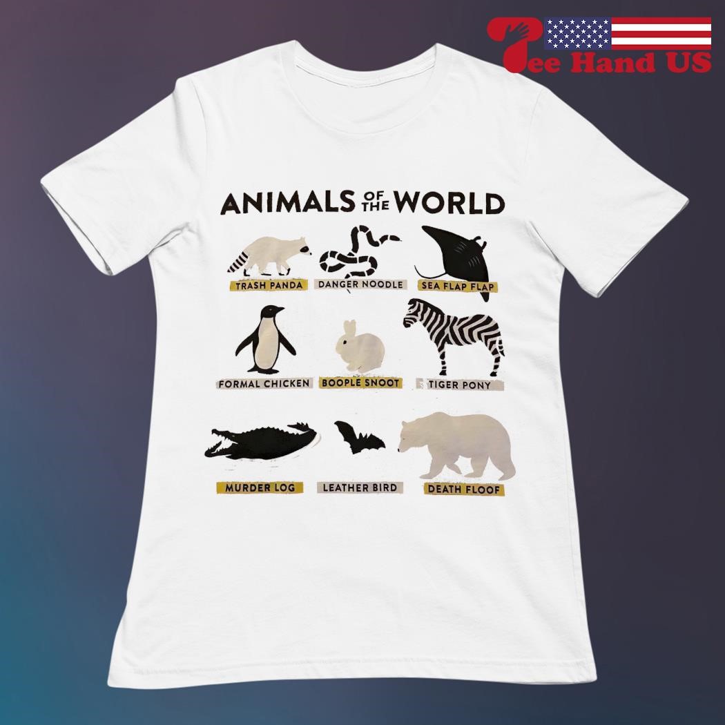 Animals Of The World Trash Panda, Danger Noodle, Sea Flap Animals Of The World Trash Panda, Danger Noodle, Sea Flap
