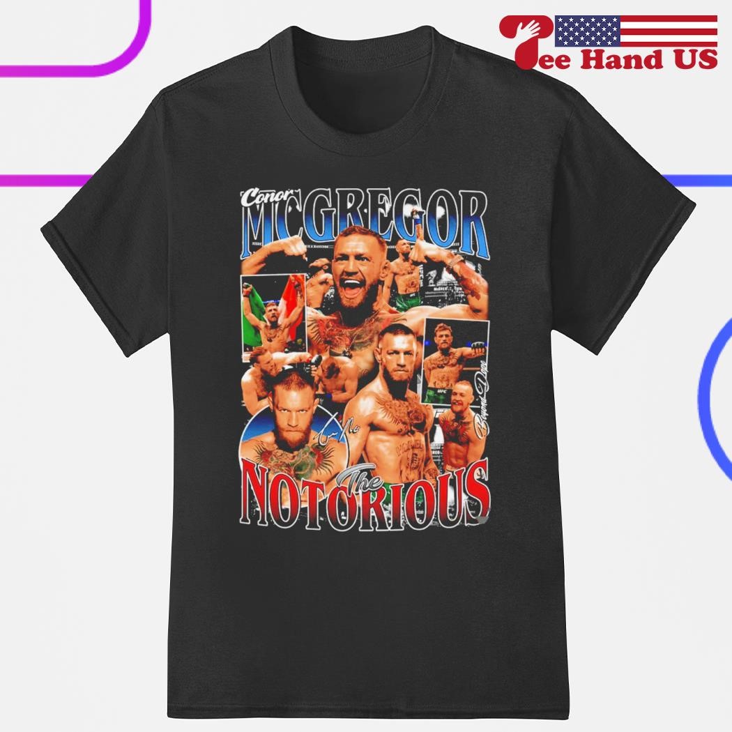 Notorious conor mcgregor t shirt best sale