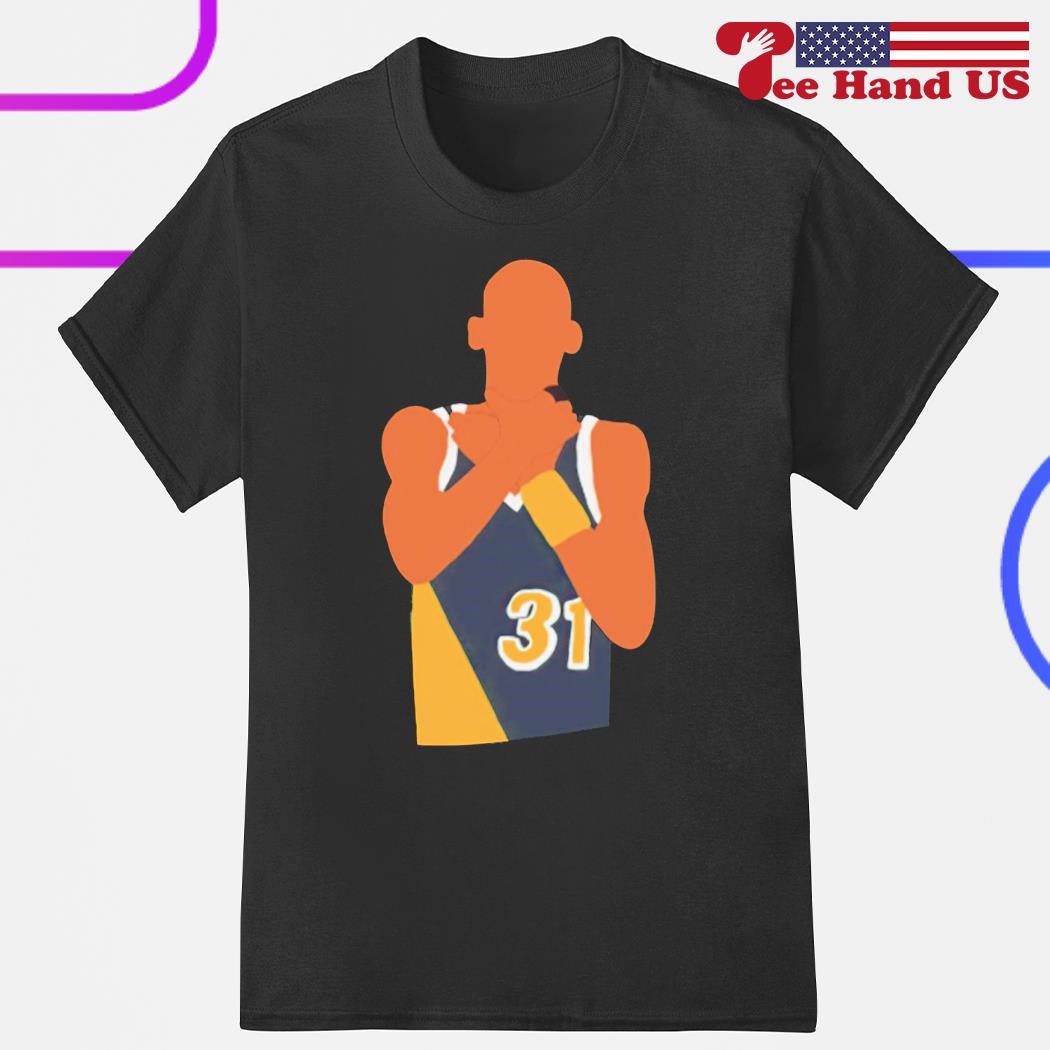 Reggie Miller T Shirt Choke Sign Reggie Miller T Shirt Choke Sign