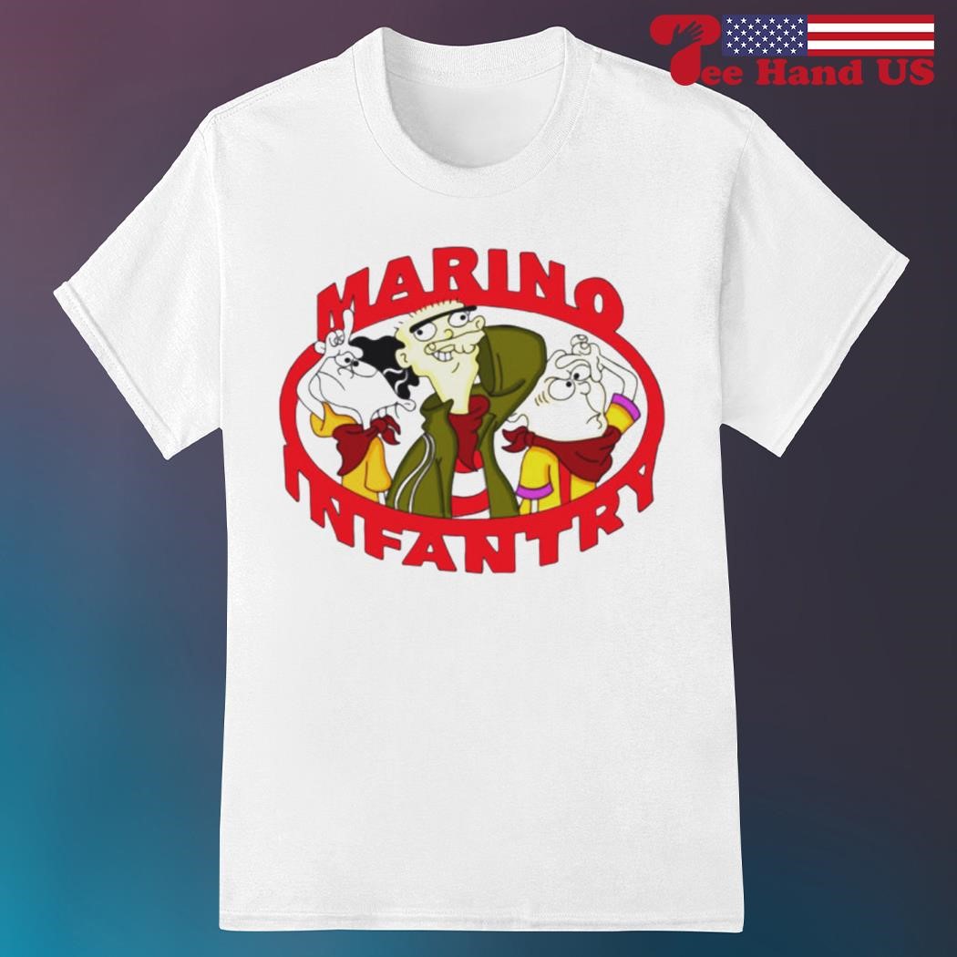 Marino Infantry X Ed Edd N Eddy shirt, hoodie, sweater, long sleeve and  tank top, image size:1050x1050