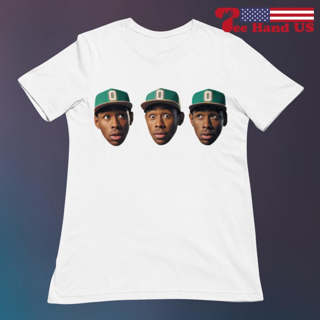 Tyler the Creator three face shirt, hoodie, sweater, long