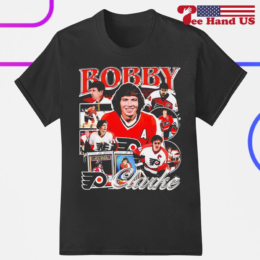 Bobby Clarke Philadelphia Flyers 70s Hockey Jersey Shirt