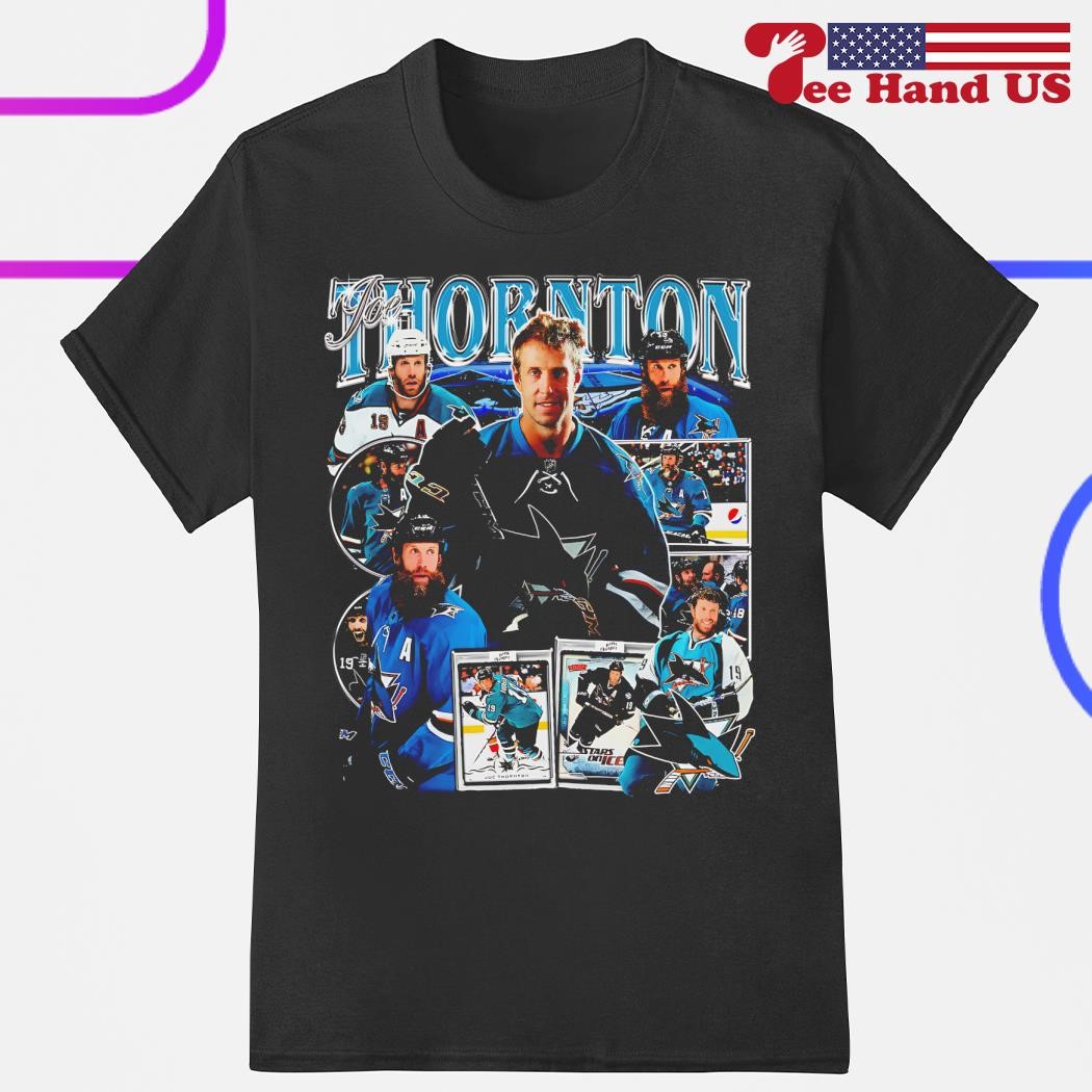Joe Thornton San Jose Sharks Retro Hockey Jersey Shirt, hoodie, sweater,  long sleeve and tank top, image size:1050x1050
