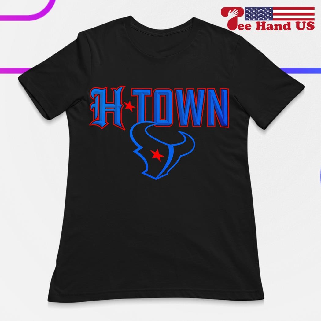 Houston Texans H Town logo shirt hoodie sweater long sleeve and tank top
