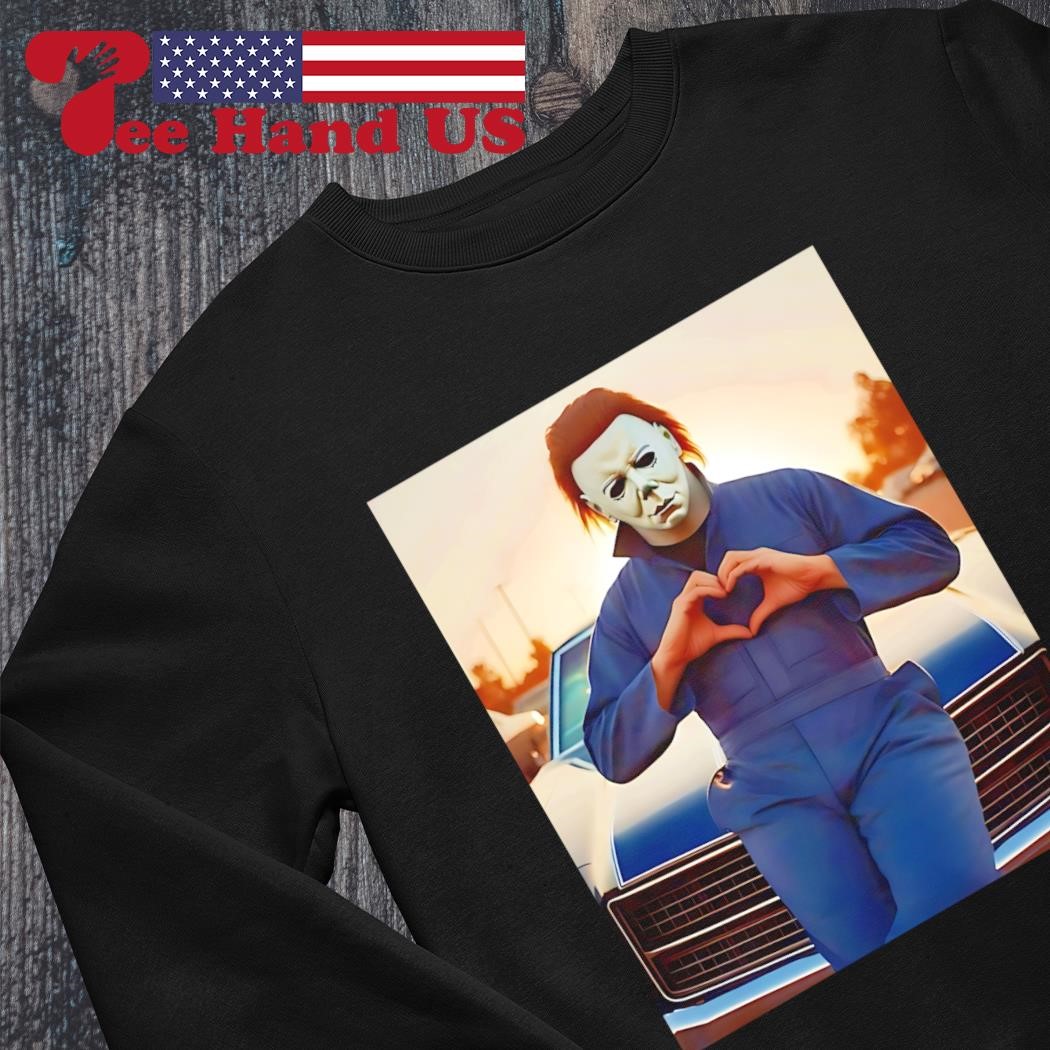 Michael Myers Halloween Heart Hands Vintage Shirt hoodie sweater long sleeve and tank top