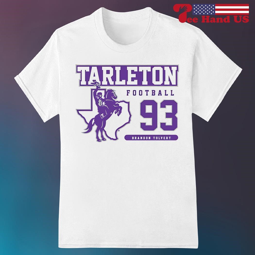 Tarleton State Texans NCAA football Brandon Tolvert shirt