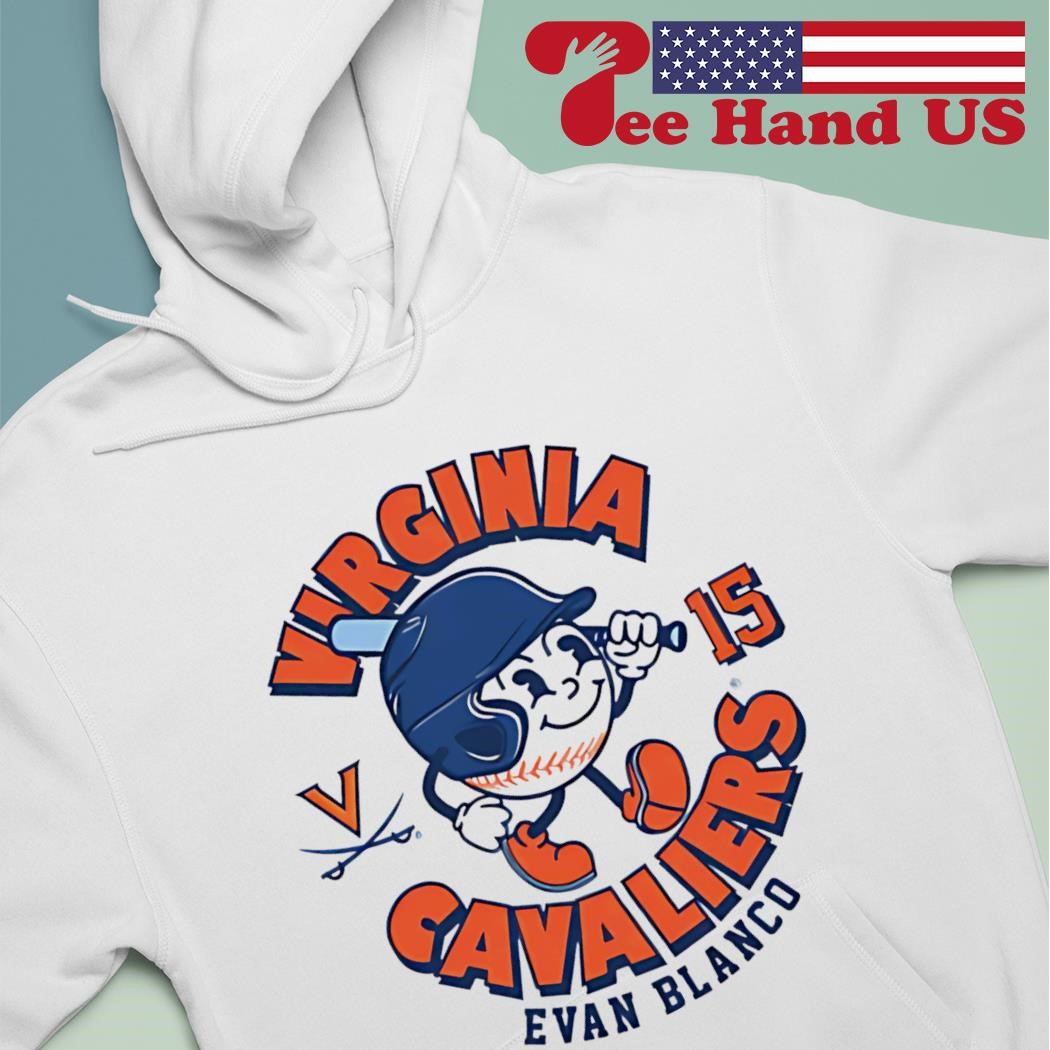 Virginia Cavaliers NCAA baseball Evan Blanco hoodie