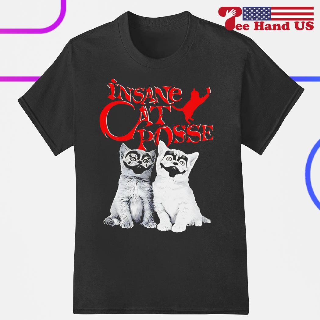 Insane Cat Posse Halloween Costume T-Shirt Gift Insane Cat Posse Halloween Costume T-Shirt Gift