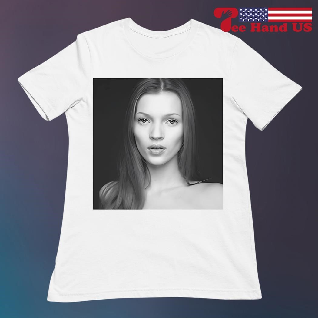 Kate Moss portrait 1992 vintage shirt, hoodie, sweater, long