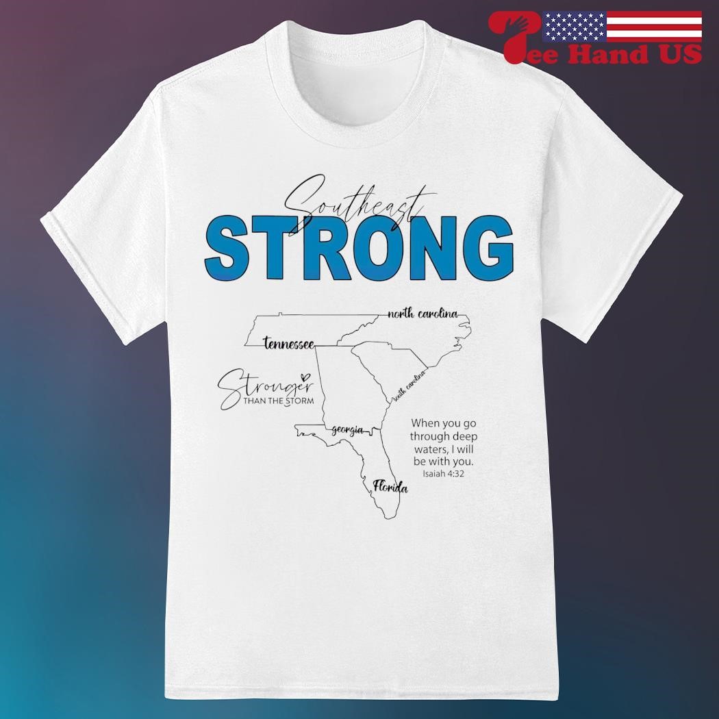 When You Pass Through The Waters Texas Strong T Shirts