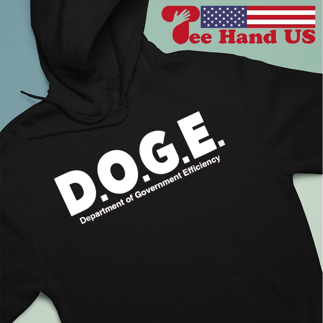 D.O.G.E Department Of Government Efficiency shirt, hoodie, sweater, long  sleeve and tank top