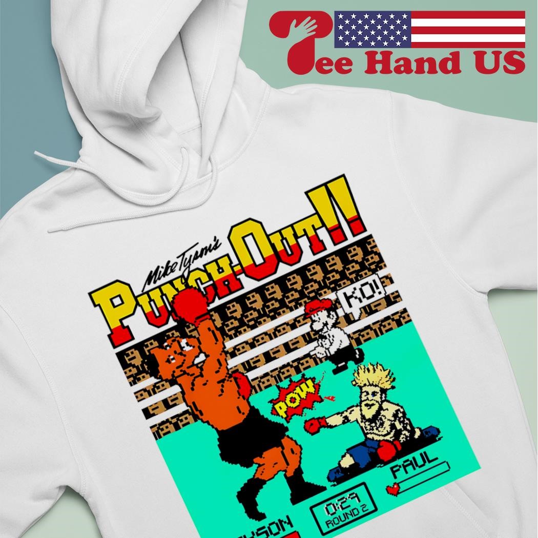 Mike tyson punch out t shirt hotsell