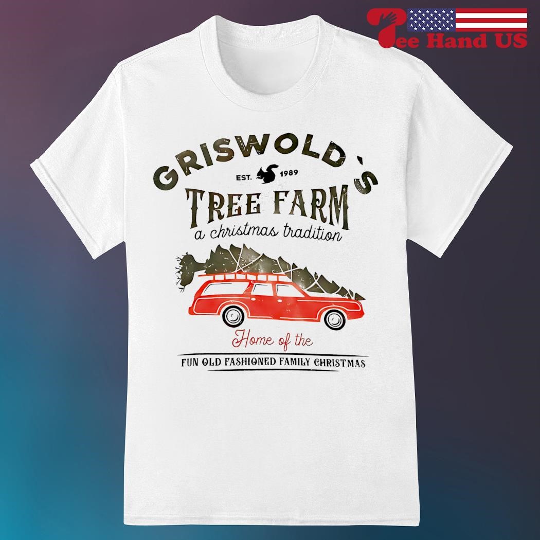 Griswold's Old Fashioned Retro Family Christmas T-Shirt Griswold's Old Fashioned Retro Family Christmas T-Shirt