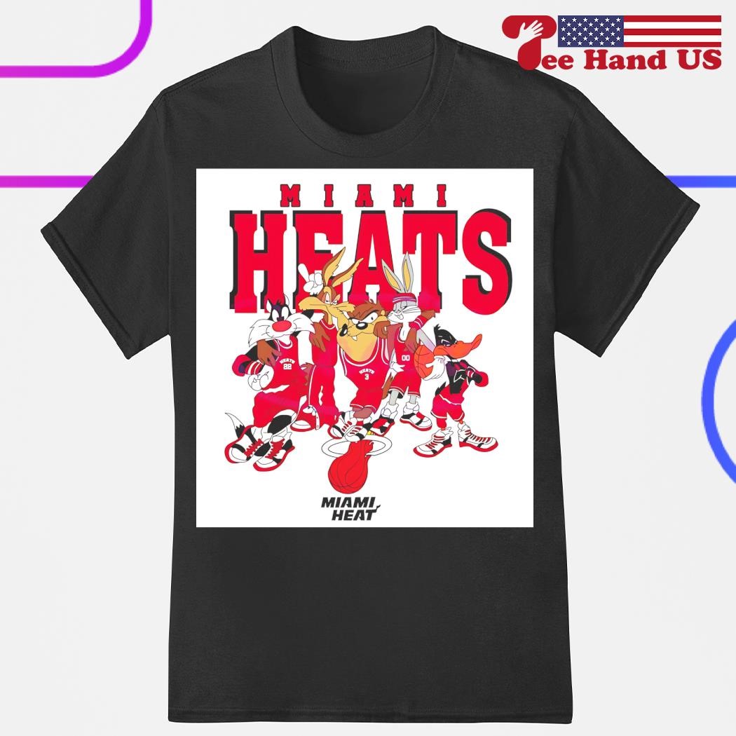 Miami Heats Looney Tunes characters NBA basketball shirt