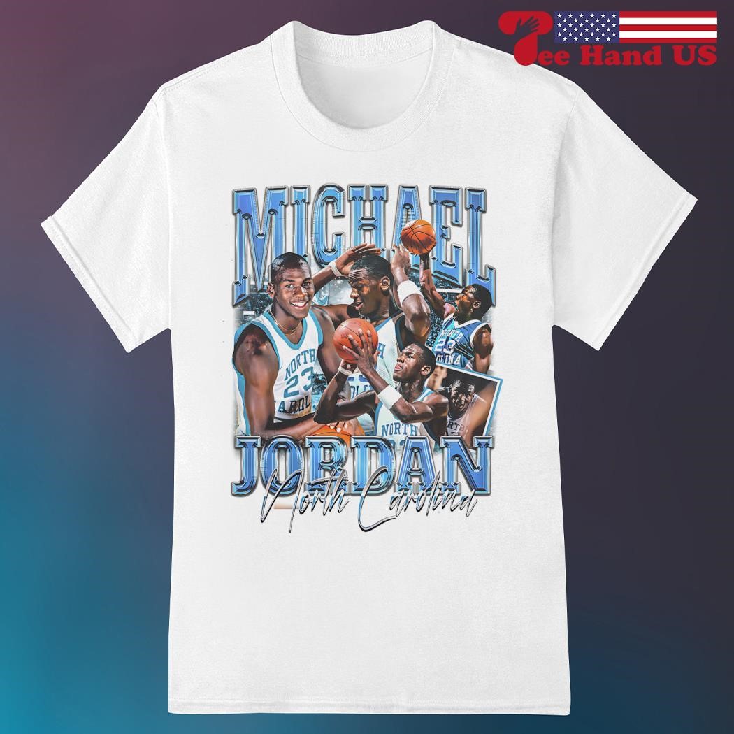 t shirt michael jordan north carolina