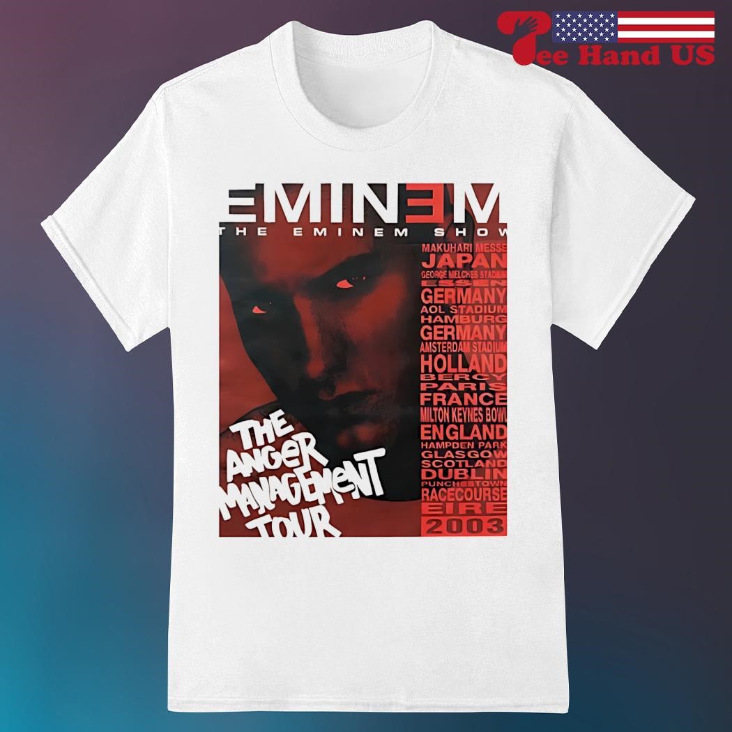 Eminem The Anger Management Tour 2003 shirt, hoodie, sweater, long