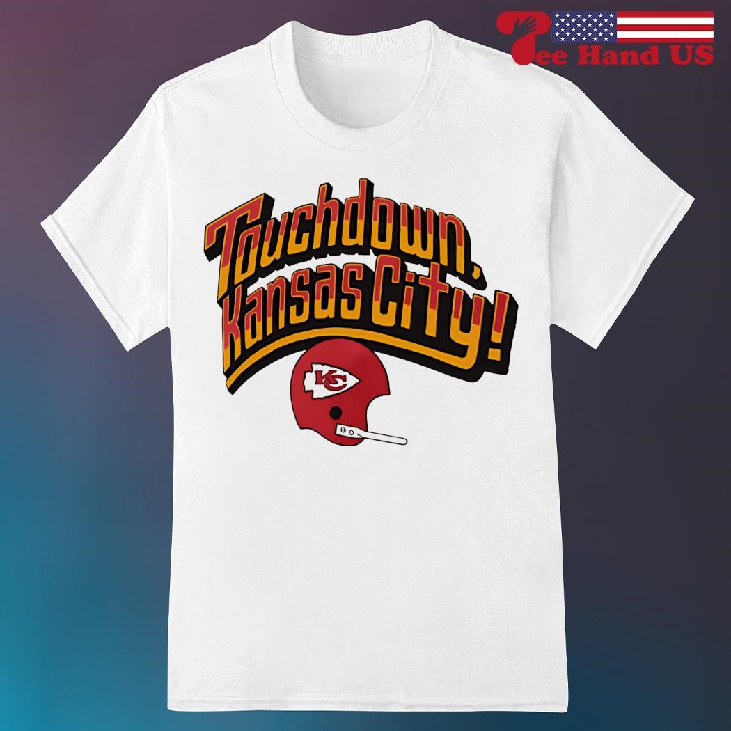 Cool Kansas City Football Touchdown T-Shirt Cool Kansas City Football Touchdown T-Shirt