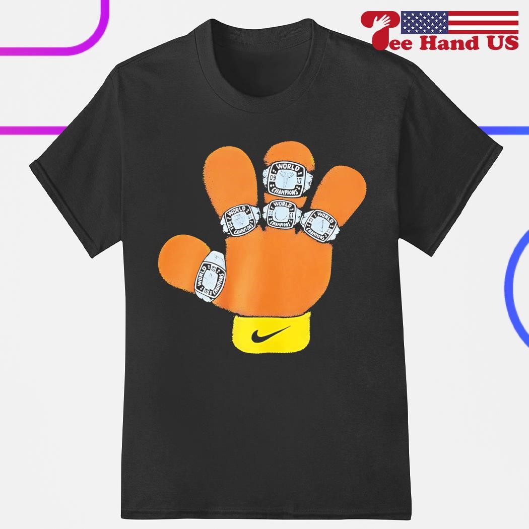 kobe bryant hand t shirt