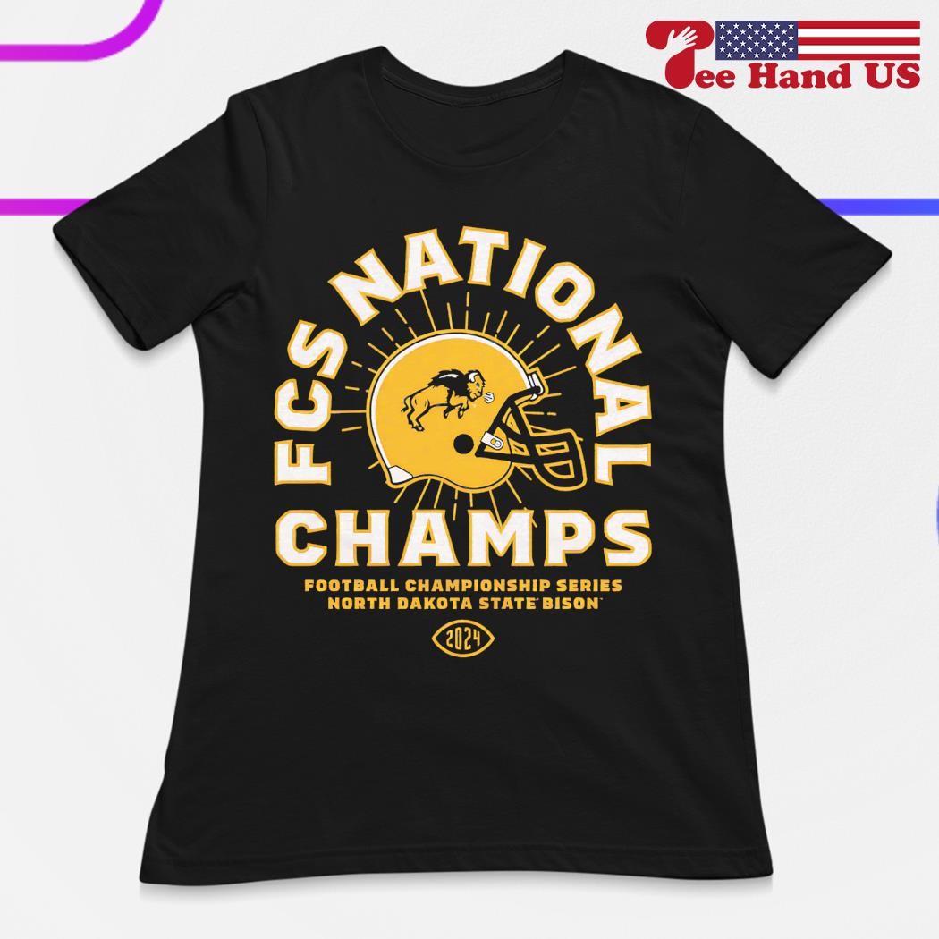 North Dakota State Bison Football 2024 FCS National Champions shirt hoodie sweater long sleeve and tank top