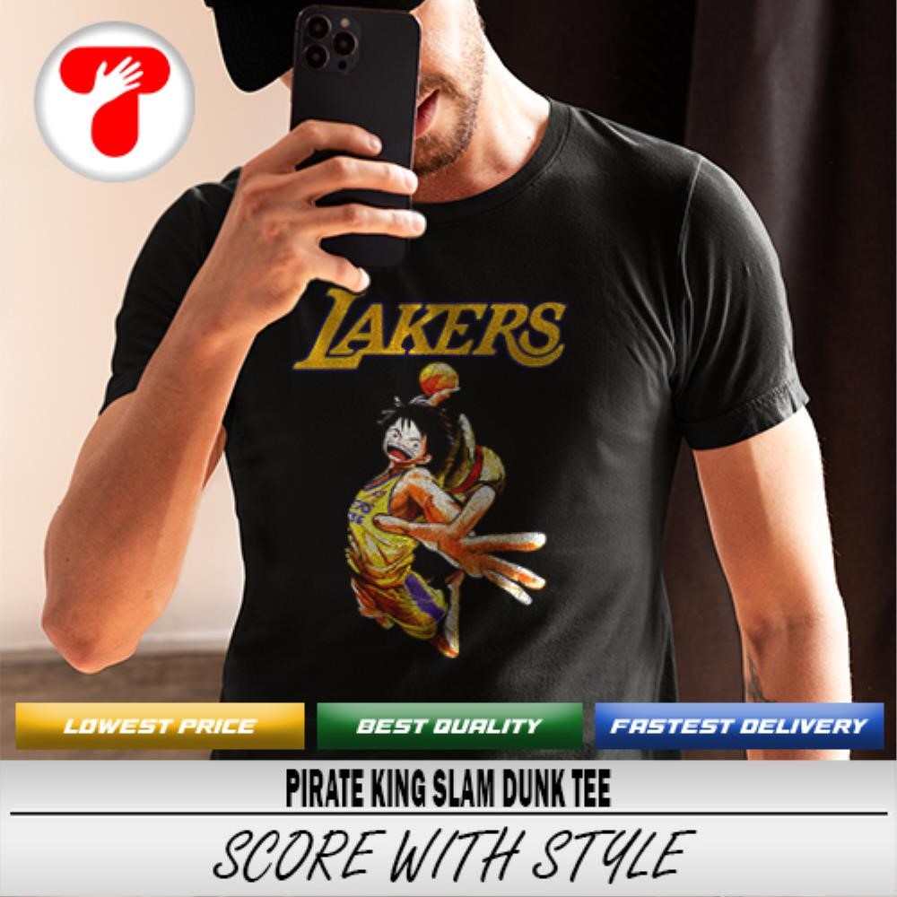 Luffy Los Angeles Lakers x One Piece shirt, hoodie, sweater