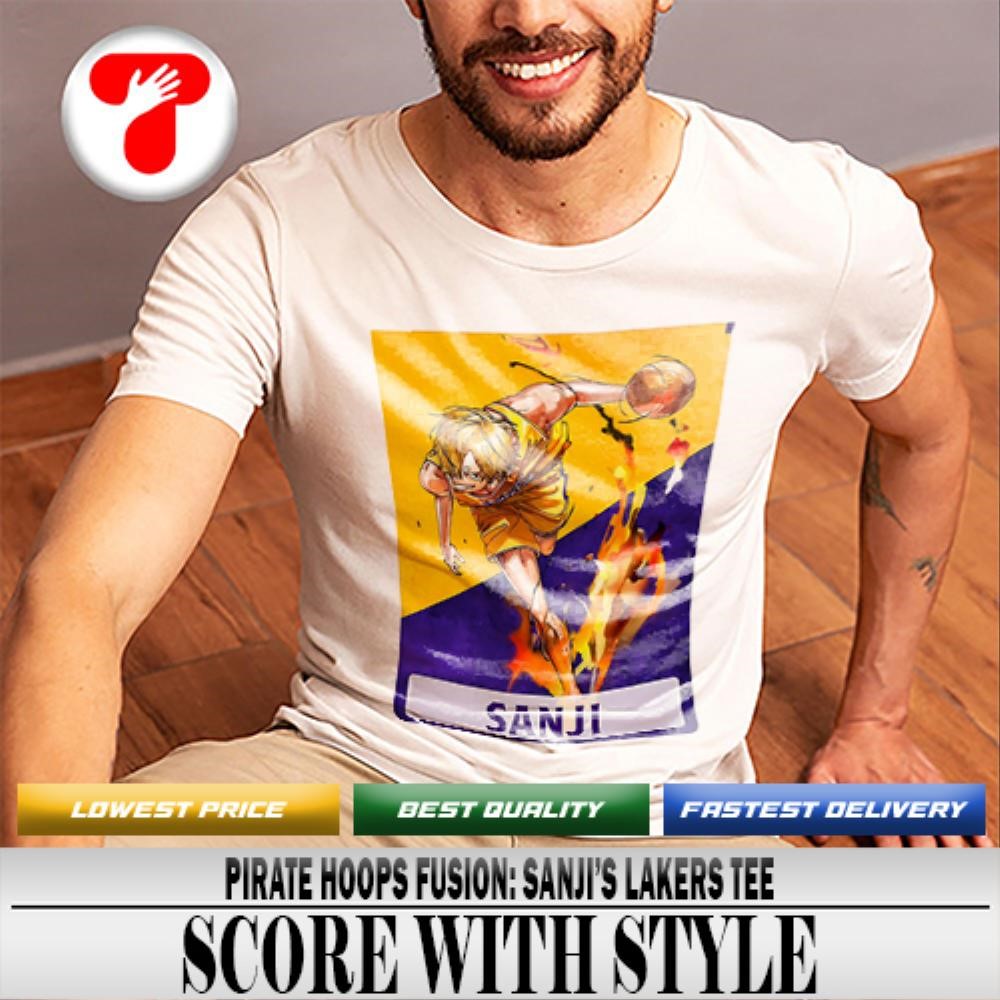 Sanji Los Angeles Lakers x One Piece shirt, hoodie, sweater