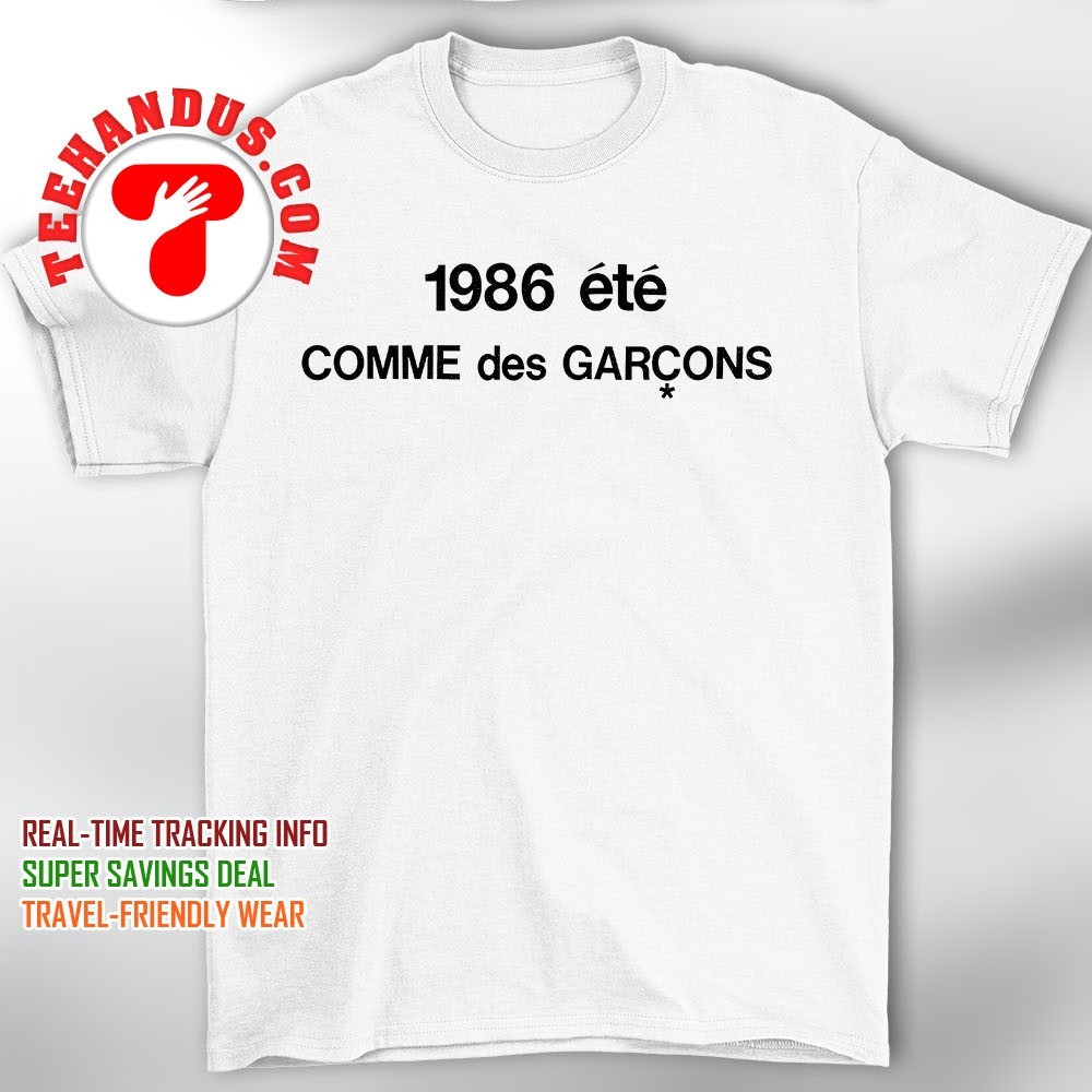 CDG: 1986 Comme des Garçons T-Shirt (White) | DSML E-SHOP