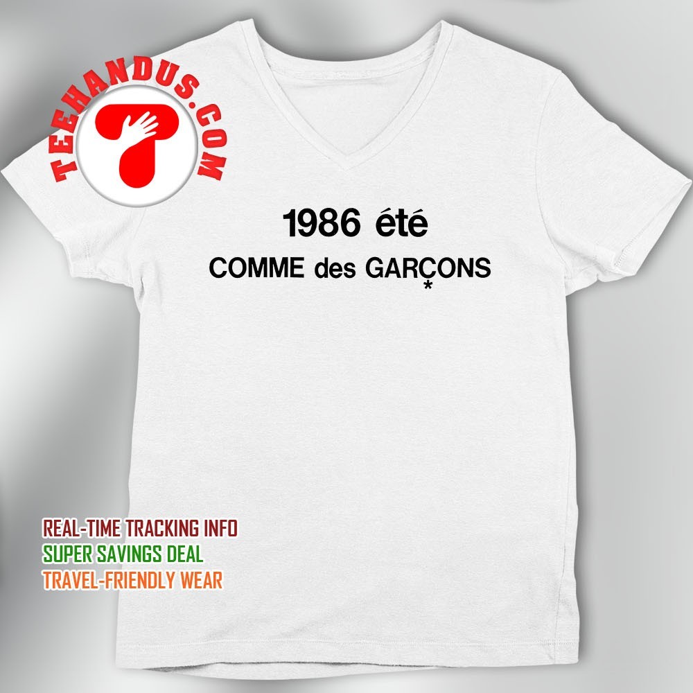 1986 éTé Comme Des Garcons T-Shirt | TeeShirtPalace