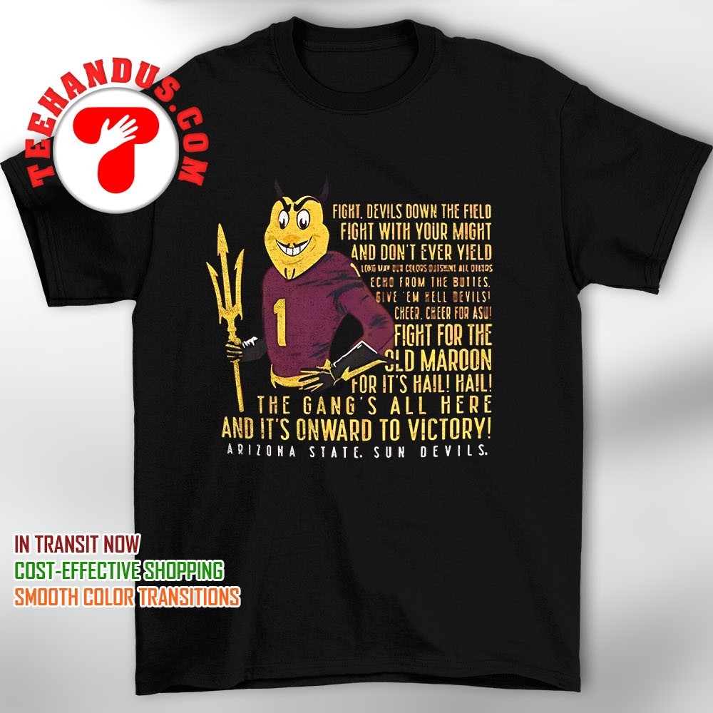 Arizona State Sun Devils Campus Shirt - Vintagenclassic Tee