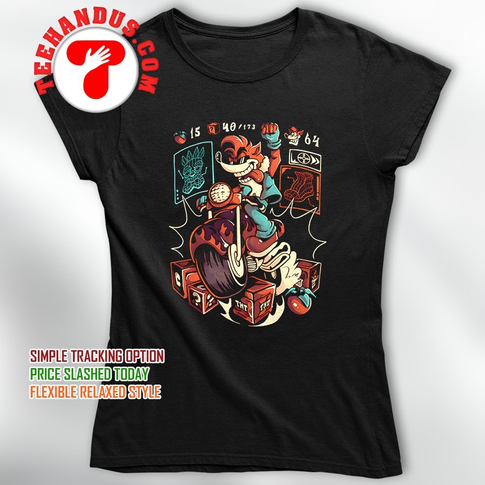 Crash Bandicoot Cybercoot shirt, hoodie, sweater, long