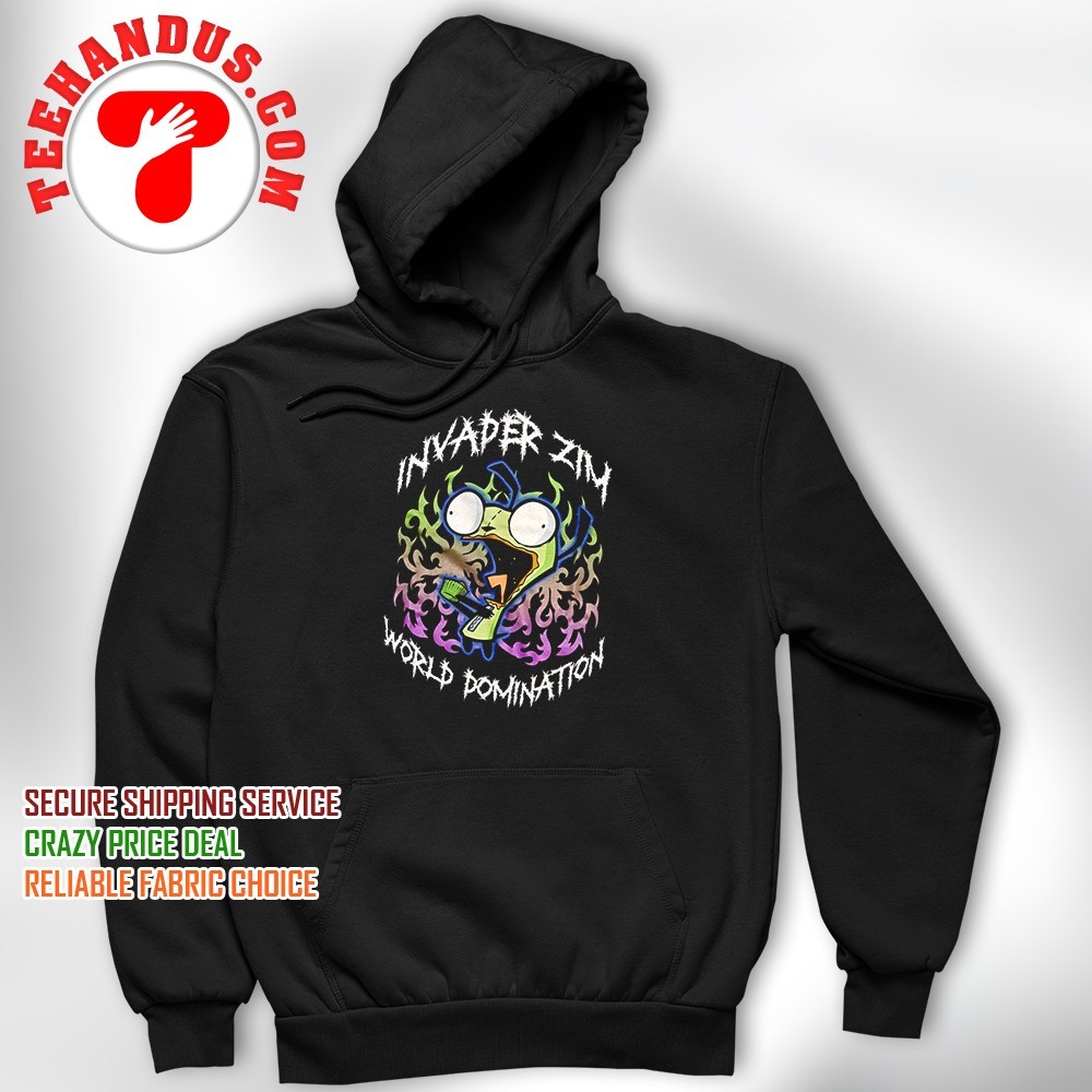 Invader Zim World Domination shirt, hoodie, sweater, long sleeve
