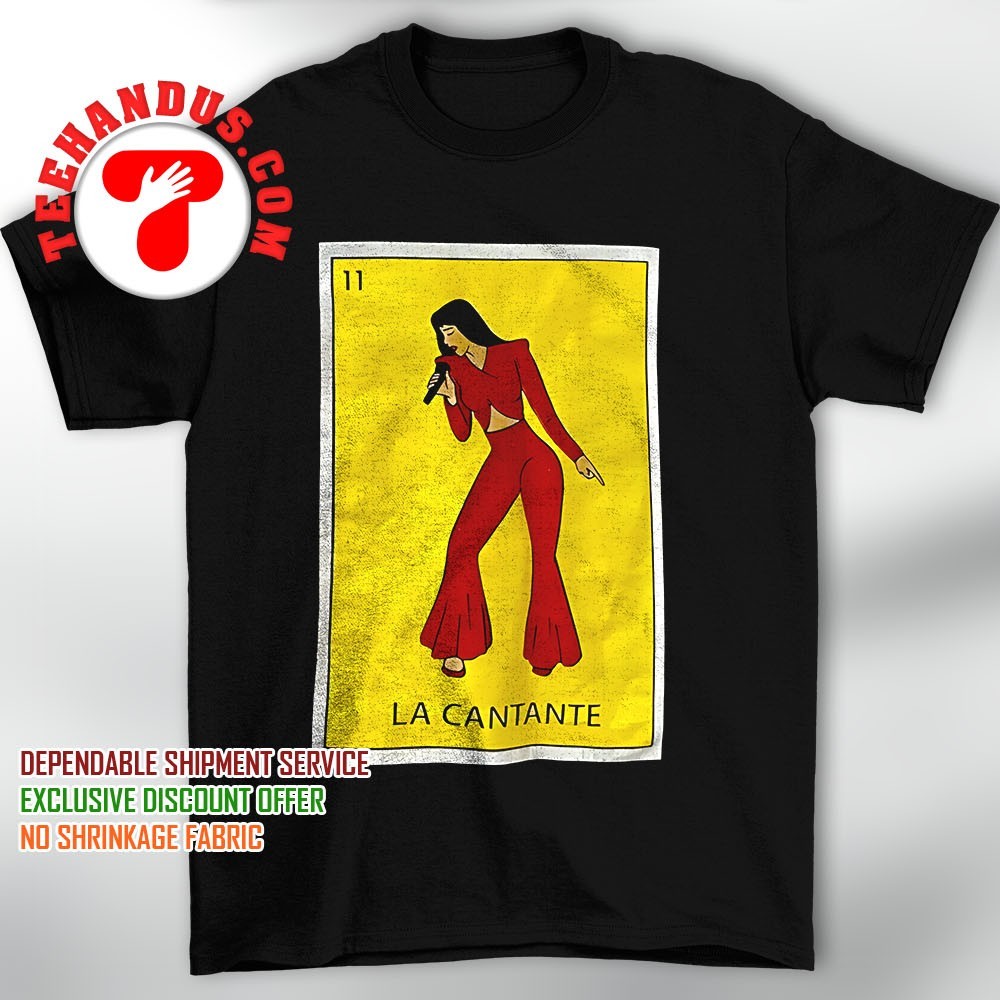 La Canante Loteria Card Unique Tee Shirt La Canante Loteria Card Unique Tee Shirt