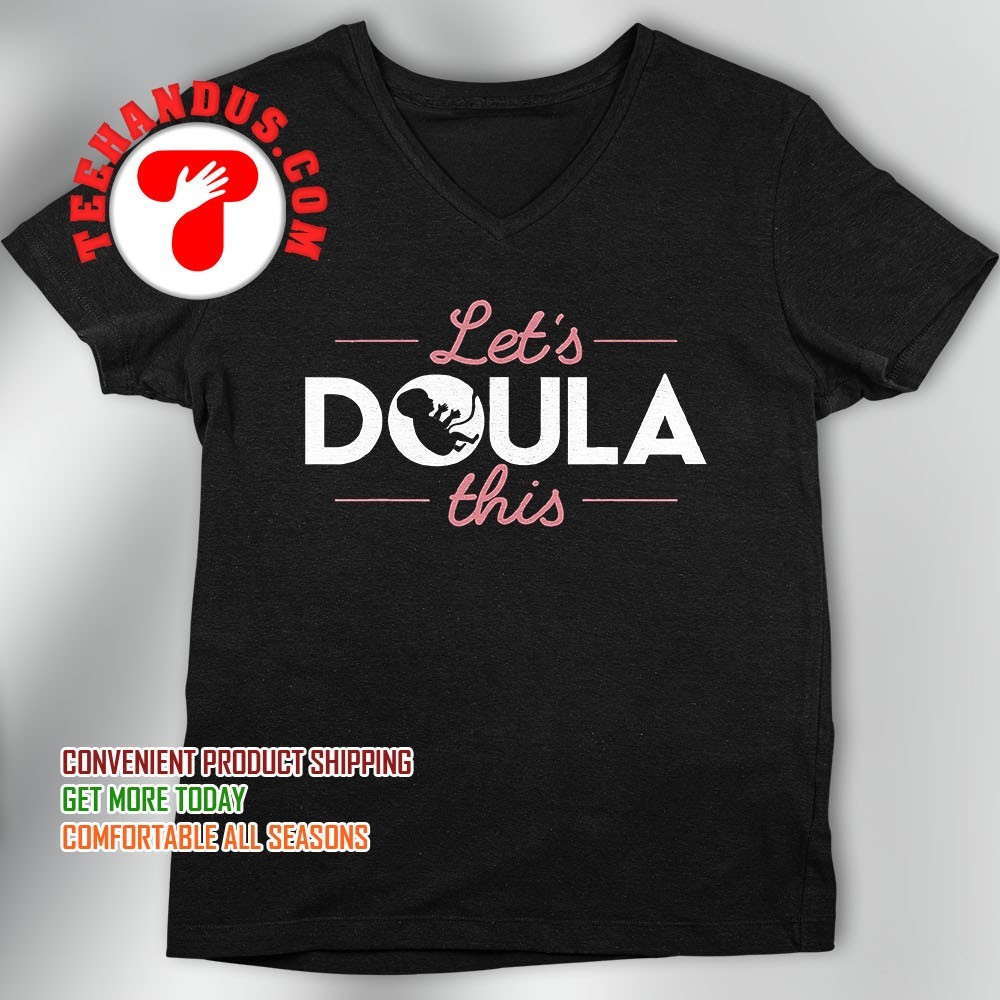 Doula Shirt With Hand Prints Doula Shirt With Hand Prints