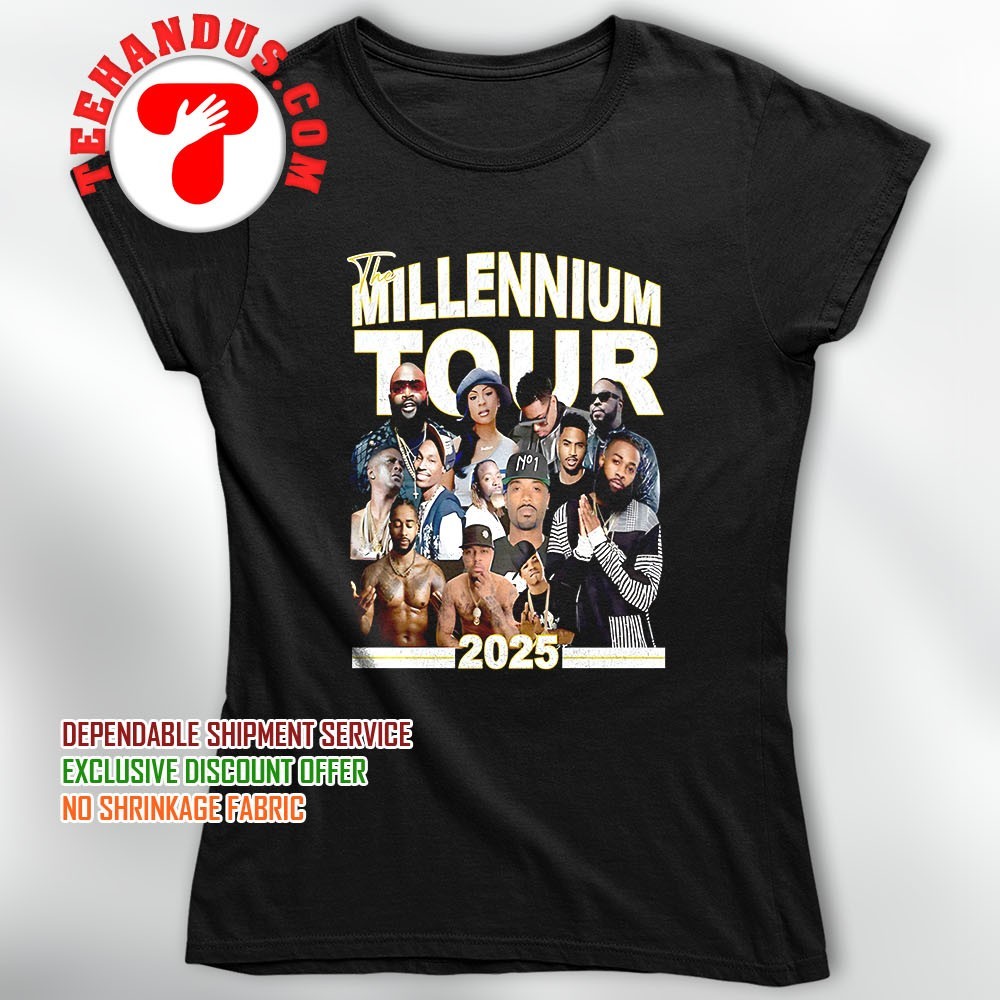 Millennium Tour 2025 lights graphic shirt, hoodie, sweater