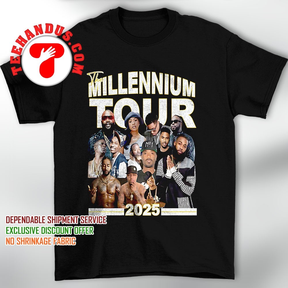 Millennium Tour 2025 lights graphic shirt, hoodie, sweater