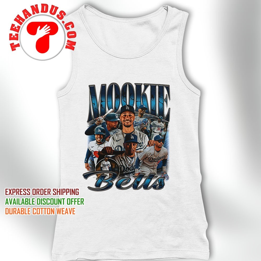 Mookie Betts Los Angeles Dodgers MLB baseball player graphic