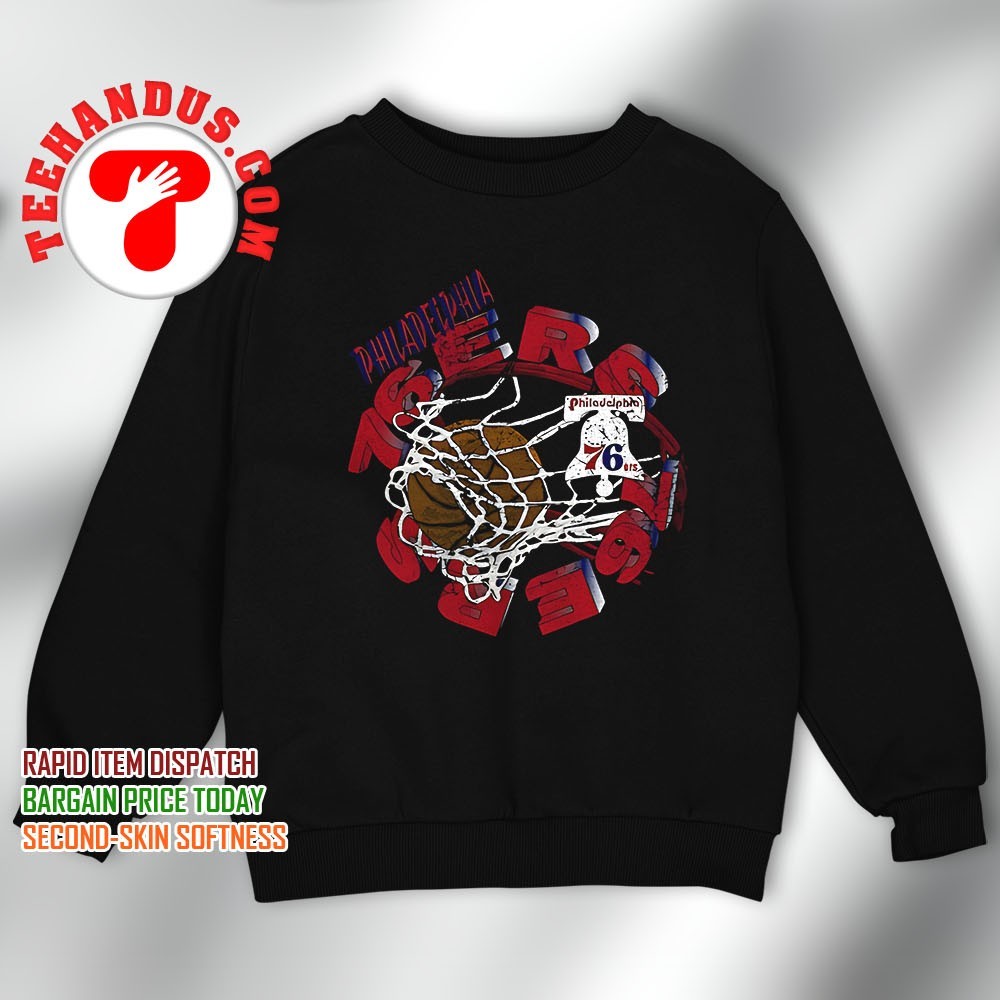 Philadelphia 76ers NBA basketball preschool in the net shirt