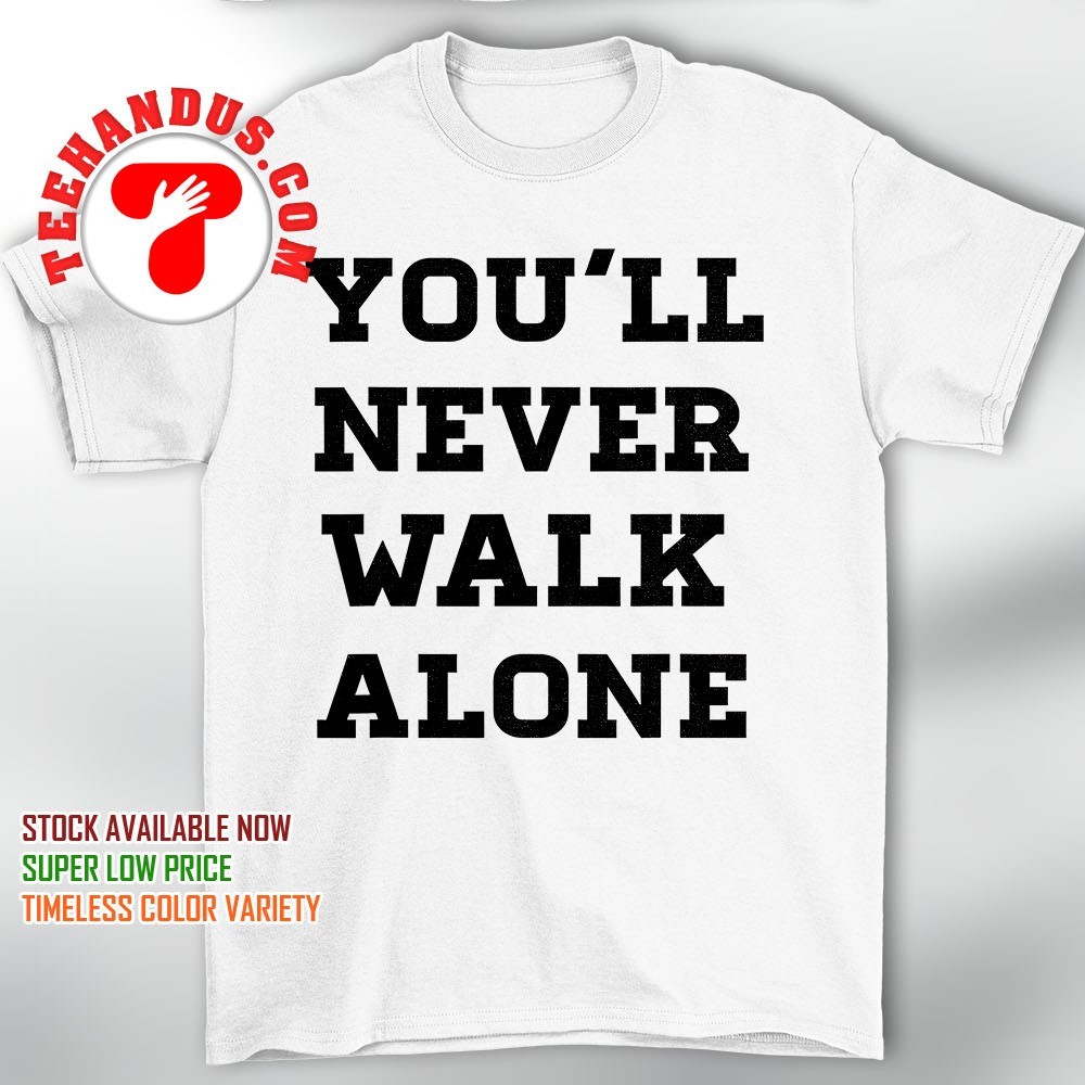 Liverpool Ynwa T Shirt- You'll Never Walk Alone. Red Color Liverpool Ynwa T Shirt- You'll Never Walk Alone. Red Color