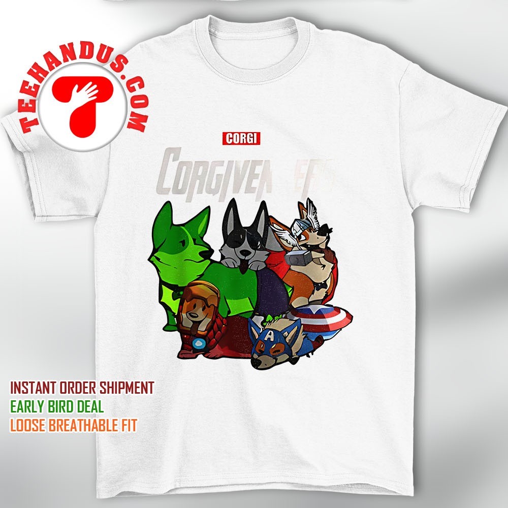 Corgivengers Corgi T-Shirt Corgivengers Corgi T-Shirt