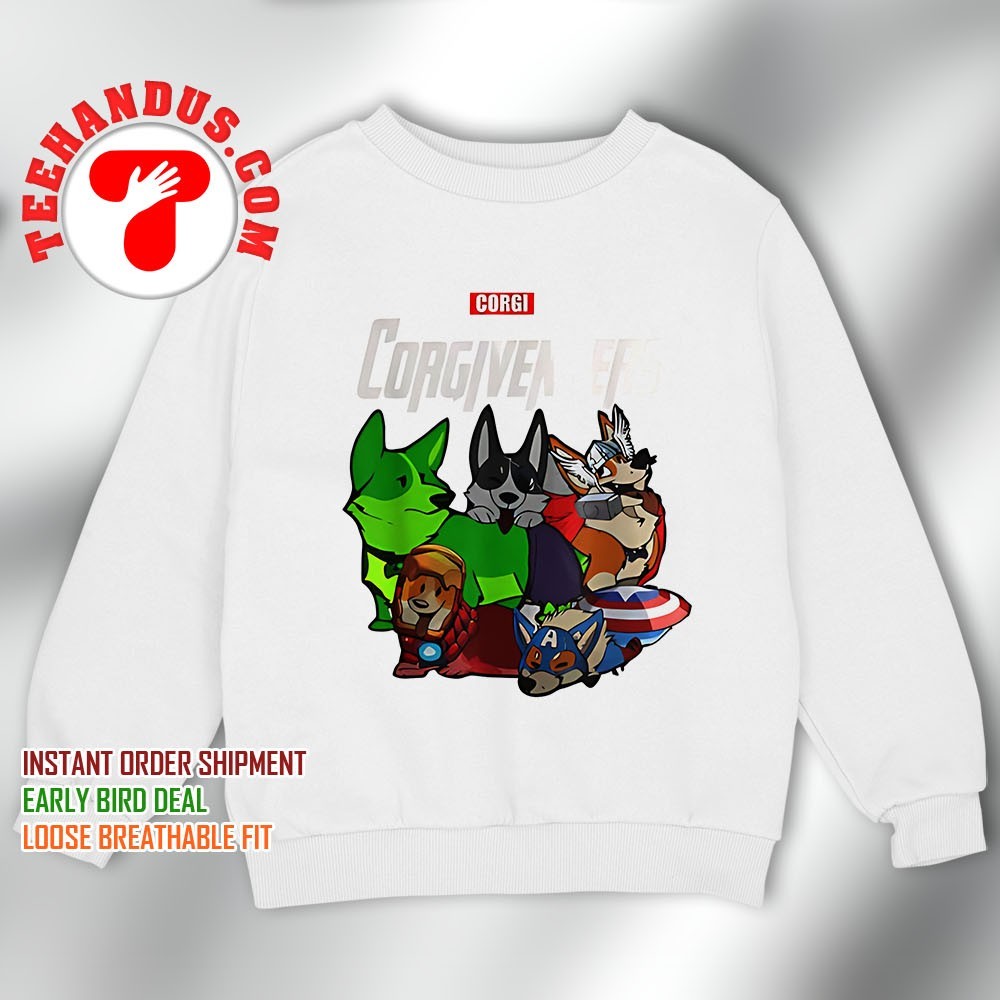 Corgivengers Corgi T-Shirt Corgivengers Corgi T-Shirt