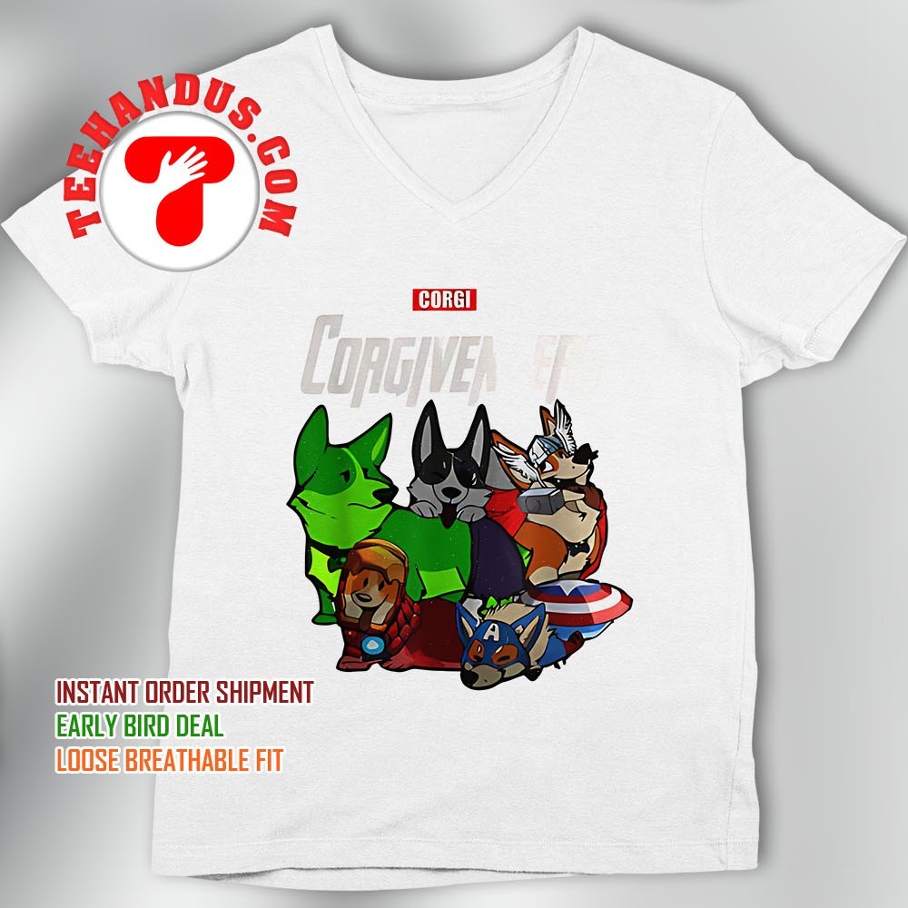 Corgivengers Corgi T-Shirt Corgivengers Corgi T-Shirt