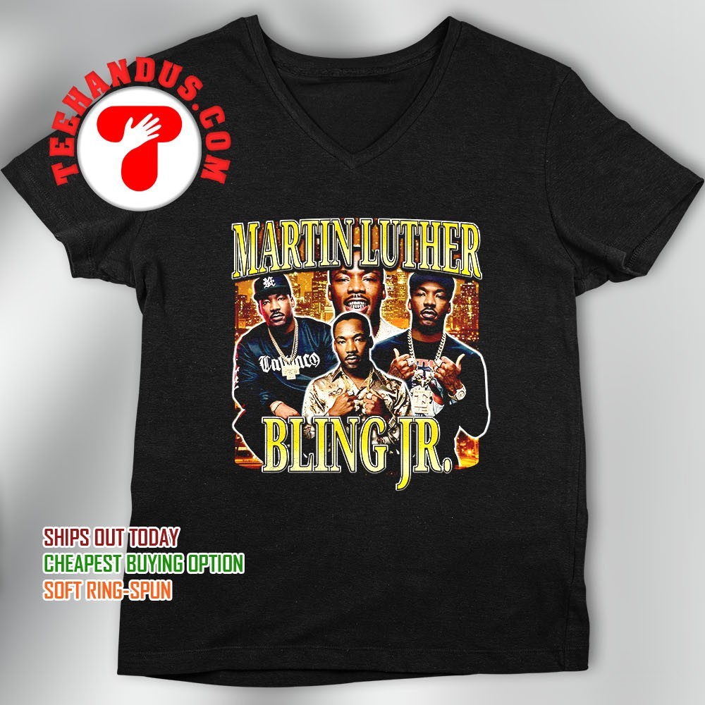 Martin Luther King Bling Jr. shirt, hoodie, sweater, long