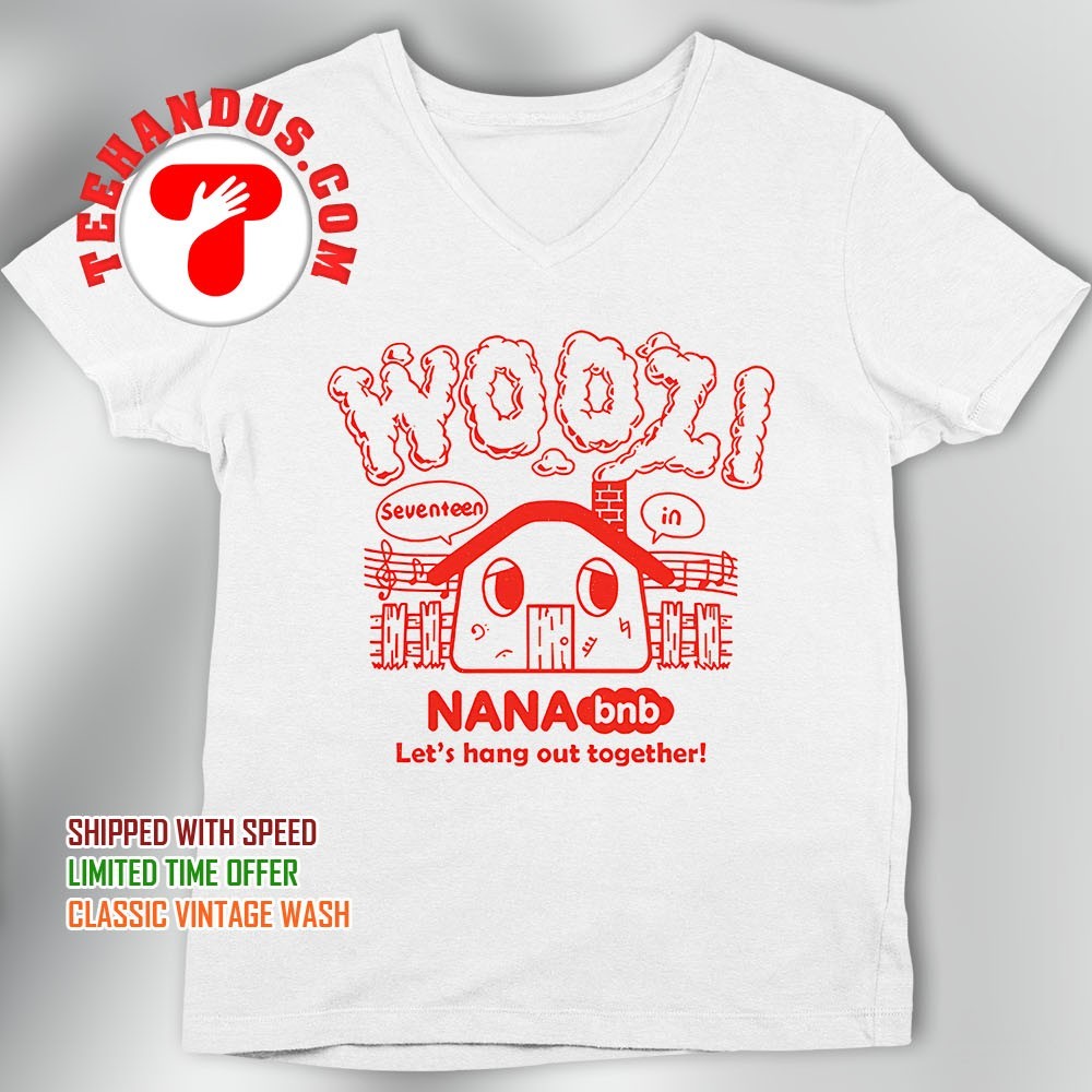 【新品未使用】SEVENTEEN NANA bnb Tシャツ WOOZI ウジ Woozi nana bnb let's hang out together shirt, hoodie, sweater