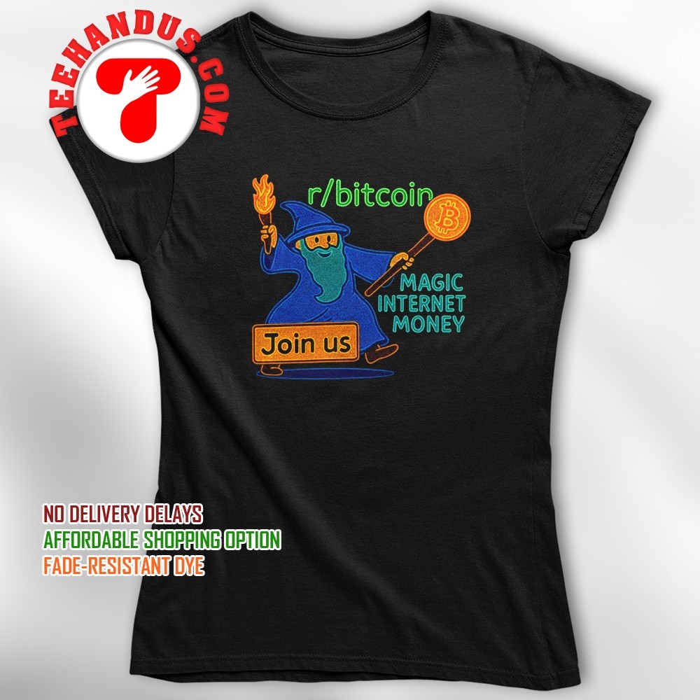 Bitcoin wizard magic internet money shirt, hoodie, sweater, long sleeve and  tank top
