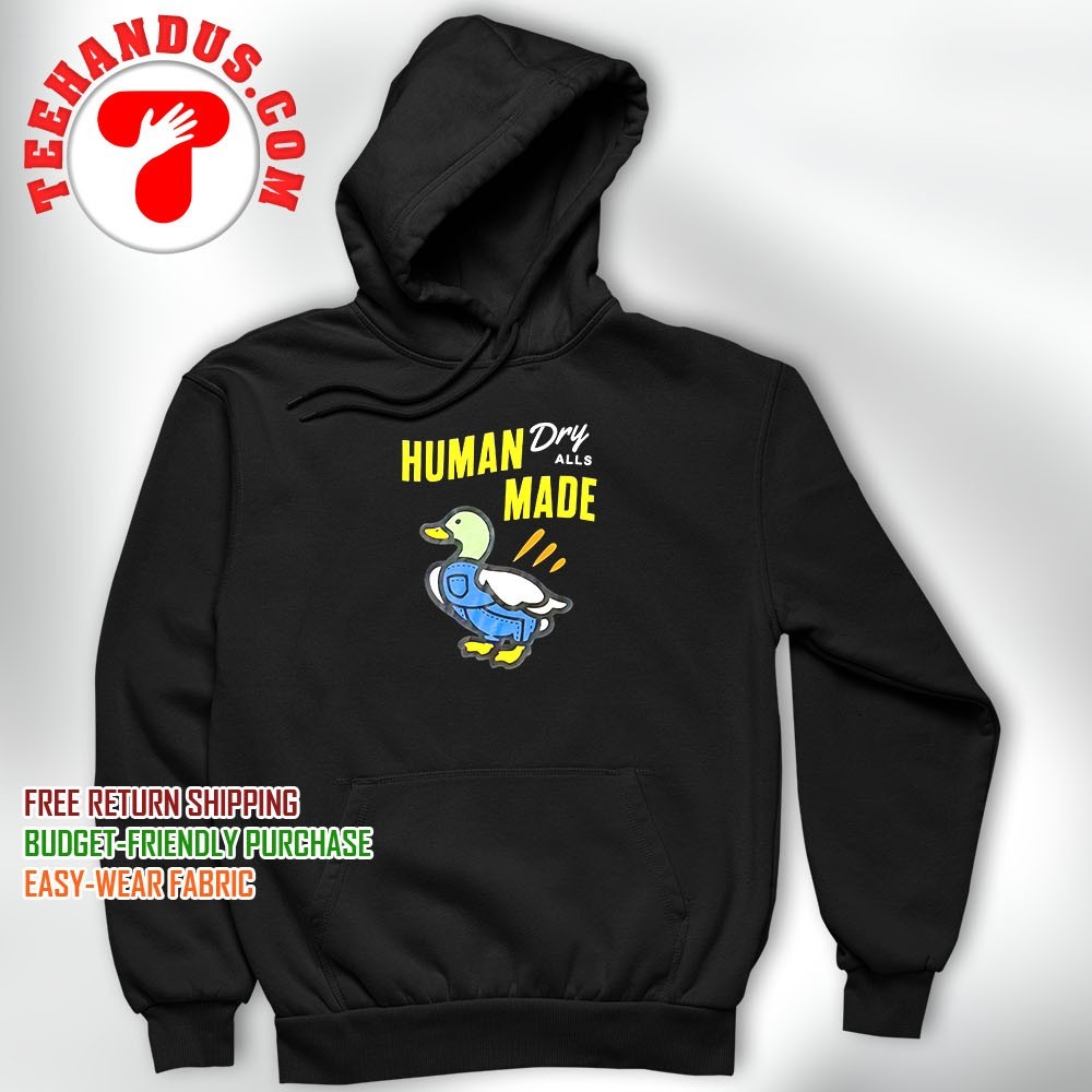 Duck human dry alls made shirt, hoodie, sweater, long sleeve