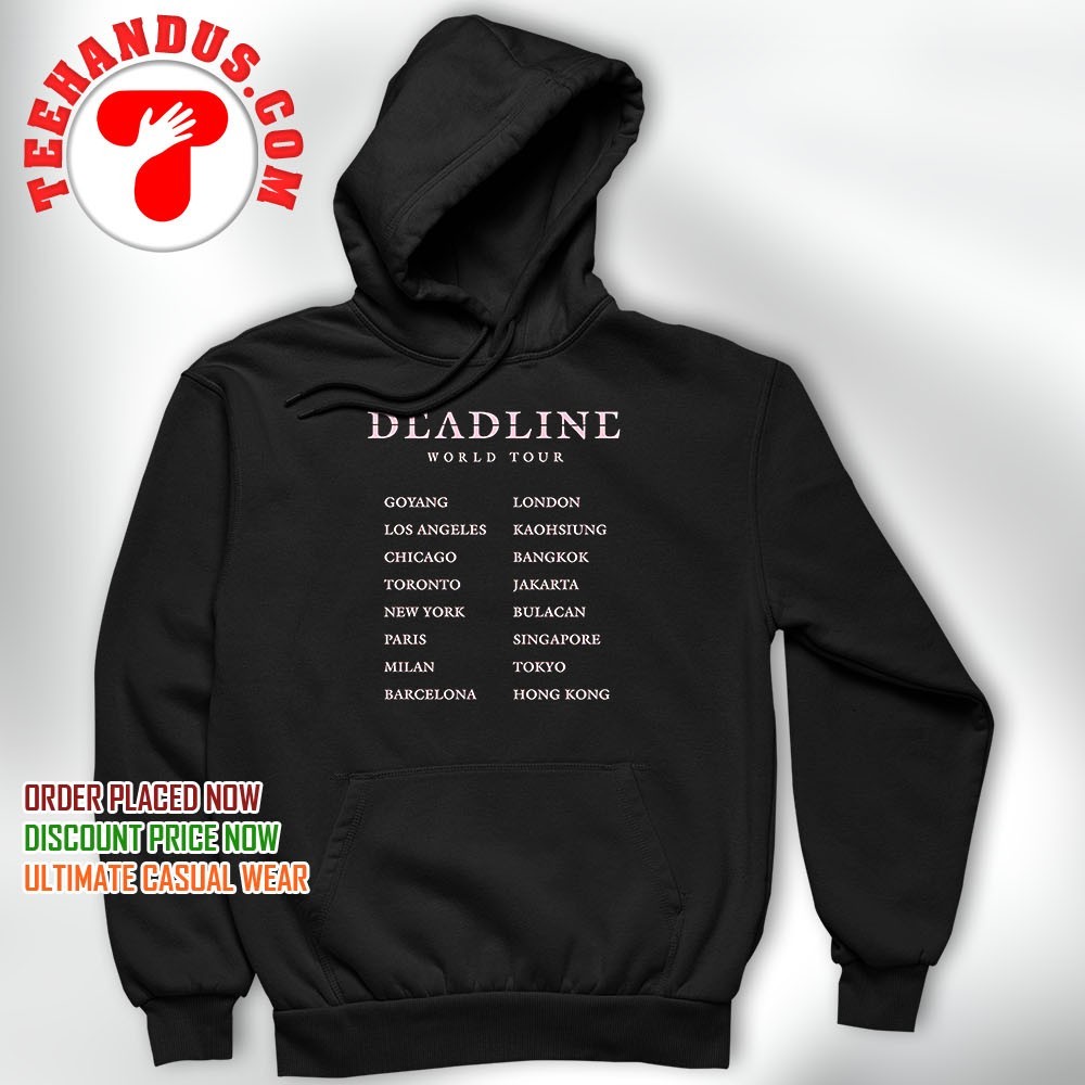 Blackpink Deadline World Tour 2025 shirt, hoodie, sweater, long