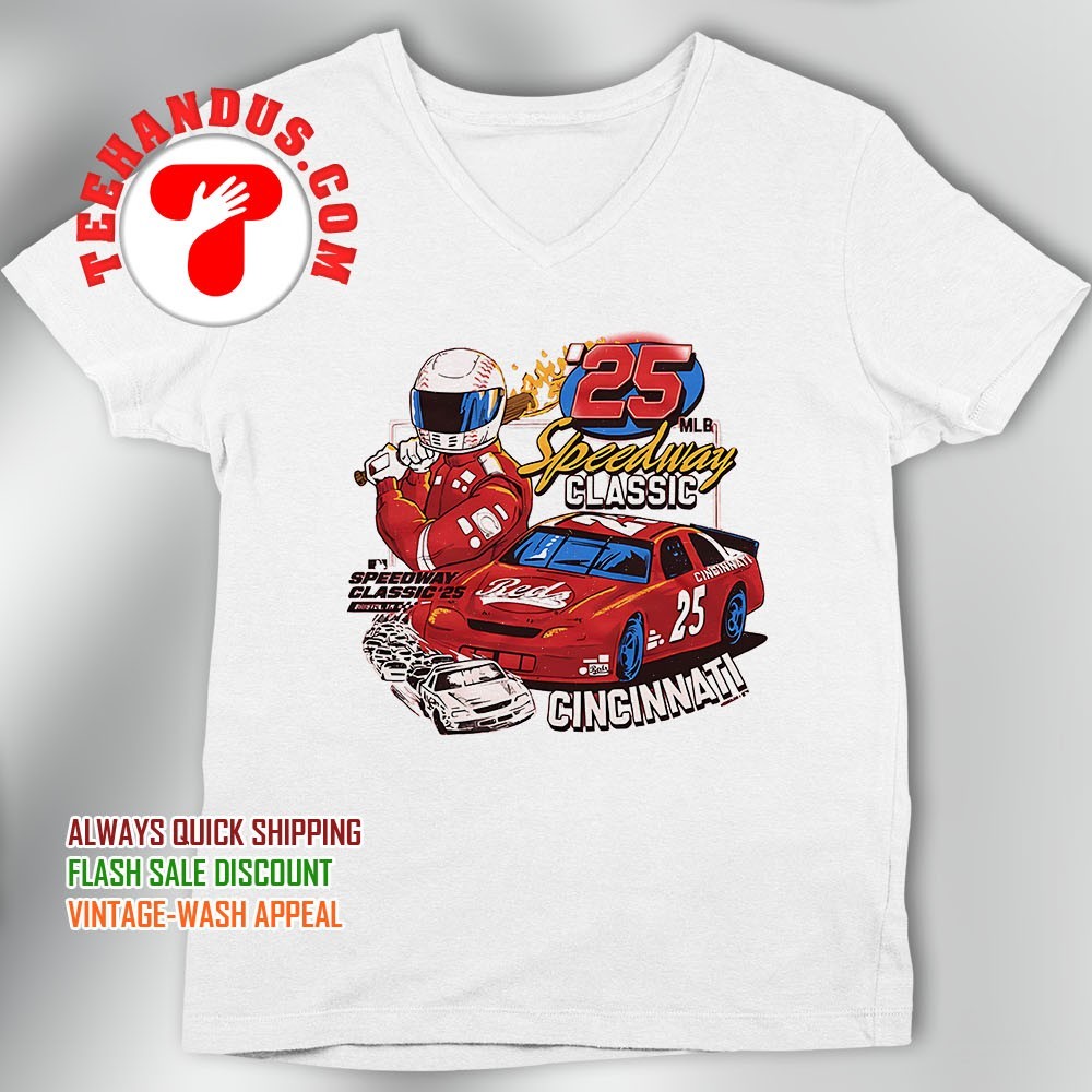 Cincinnati Reds MLB Speedway Classic 2025 shirt, hoodie, sweater, long  sleeve and tank top, image size:1000x1000
