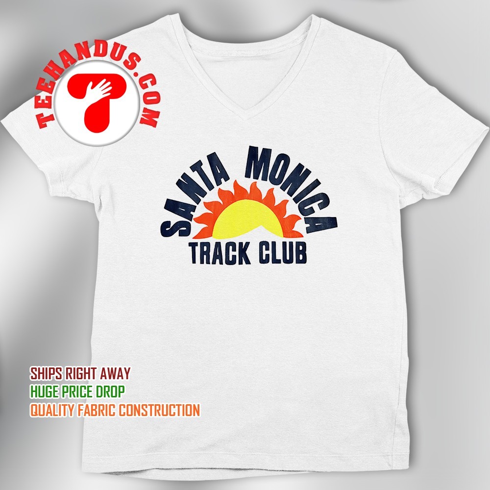 santa monica track club t shirt