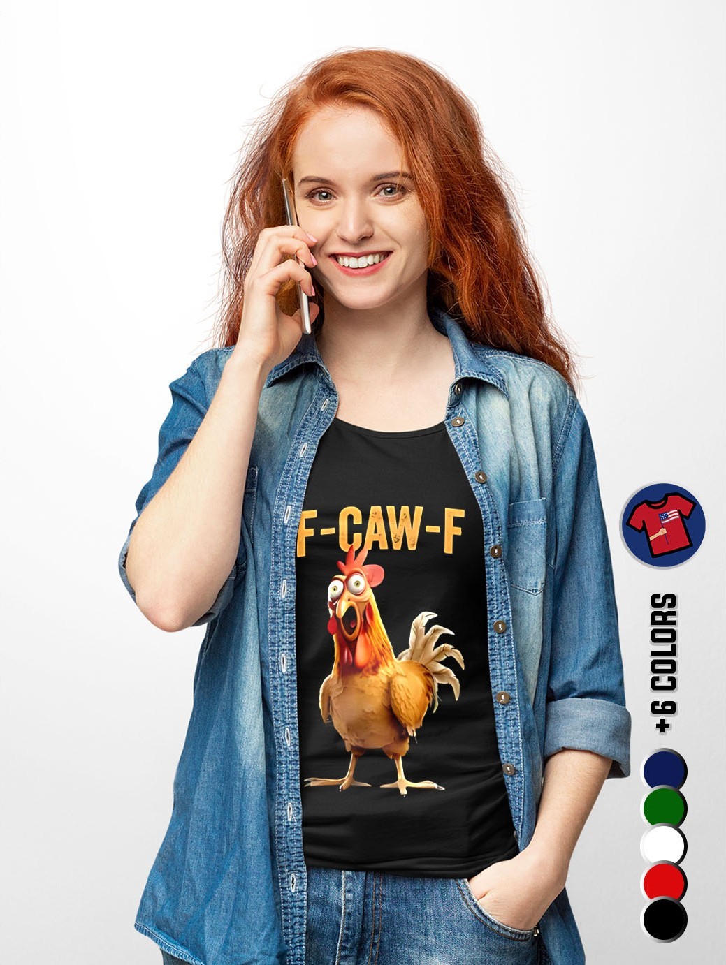 F-Caw-F quote rooster meme shirt, hoodie, sweater, long sleeve and tank top