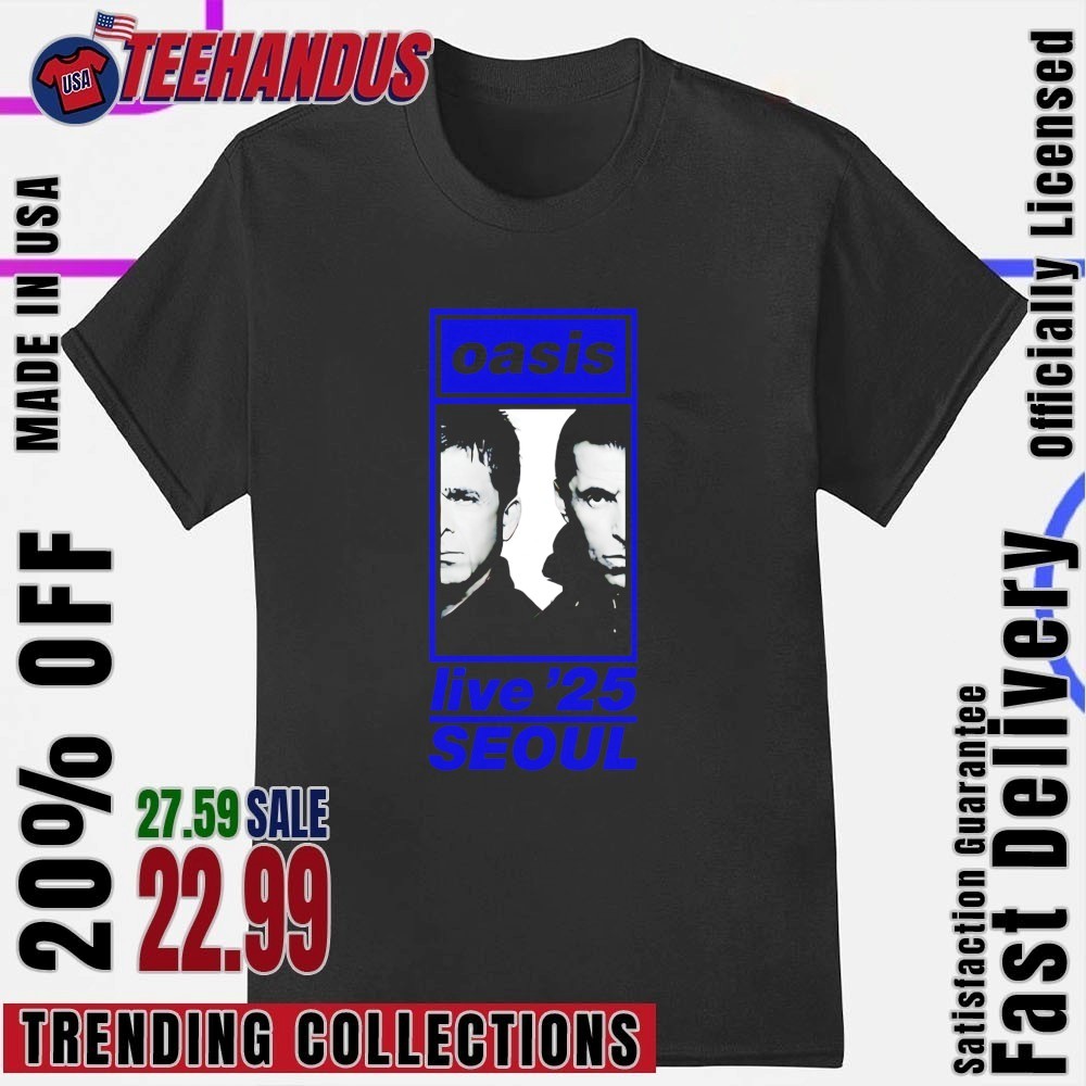Oasis Live '25 Seoul shirt, hoodie, sweater, long sleeve and tank top